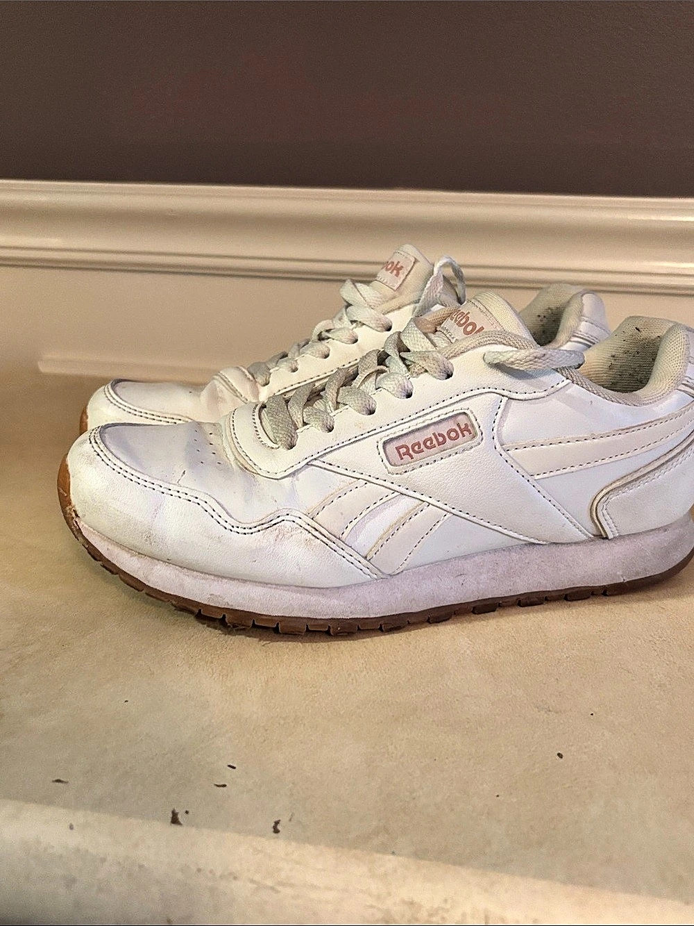 Reebok Classic Leather Sneakers in White